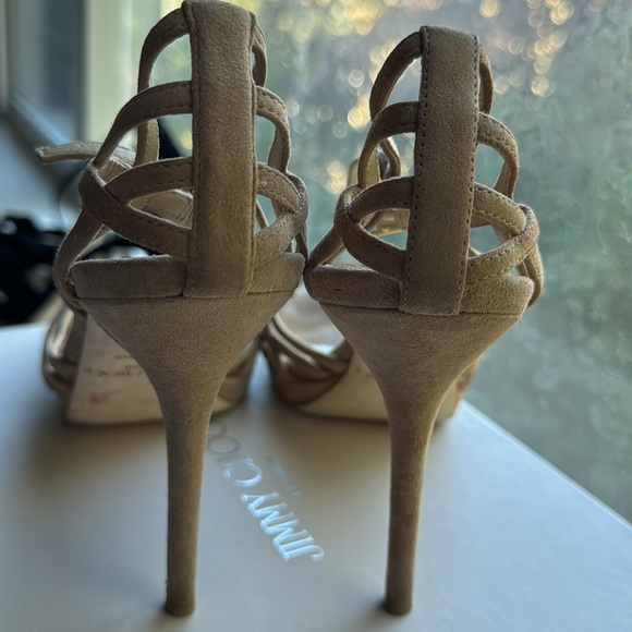 Jimmy Choo Dahlia Suede Nude size 39 - Picture 6 of 6